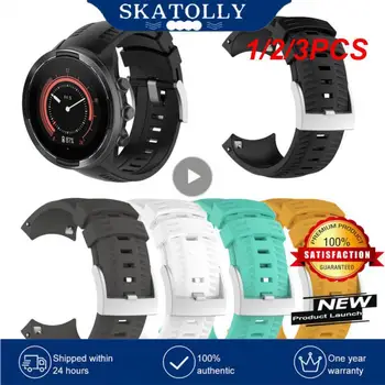 1/2/3PCS каишка за часовник за Suunto 9 Гривна Замяна на лента Силиконови ремъци за Suunto9 Smartwatch Correa гривна