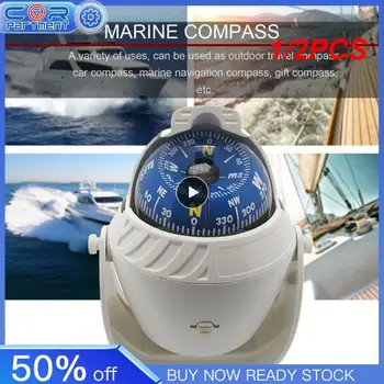 1/2PCS Лек електронен навигационен компас за морска лодка Кораб Автомобил Авто