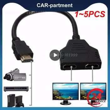  1 ~ 5PCS за VAG адаптер за 2P + 2P към 16Pin трансфер Connecr към 16pin женски OBD удължителен кабел конектор 2x2 адаптер кабел