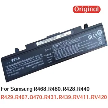 100%Оригинал 4400mAh За Samsung AA-PB9NC6B R428 R440 R429 R467 Q470 R431 R439 RV411 RV420 R468 R480 лаптоп батерия