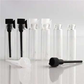 10Pcs/lot 1/2/3ml Мини празна бутилка за парфюм за многократна употреба Етерично масло за гланц за устни Тръби за пътуване Преносим контейнер за съхранение на козметика