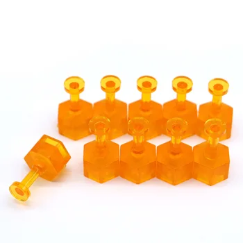 10x кола S / m / l Три размера лепило раздели Инструменти за премахване на вдлъбнатини PDR оранжеви раздели Авто Paintless Dent Ремонт Инструменти за поддръжка
