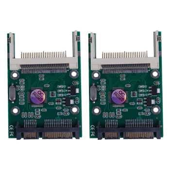 2X стартираща компактна светкавица CF I II до 2.5 инчов SATA конвертор адаптер