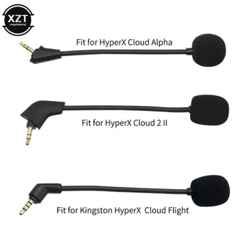 3.5mm слушалки микрофон замяна за Kingston HyperX облак алфа 2 II X Core Pro сребро Cloudx геймърски слушалки
