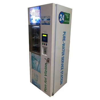 300GPD Вендинг машини за вода за продажба Пречистена вода Самообслужване Алкална вода Вендинг станция