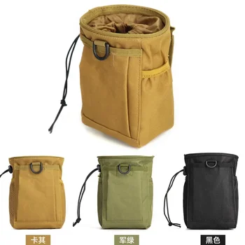 600D найлон преносим рециклиране чанта открит Molle торбичка военни раница висящи чанта EDC Gear талията спортни лов тактическа чанта