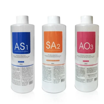 Aqua Peel Solution Skincare Liquid / Serum for Oxygen Jet Small Bubble Hydrafacial Machine AS1 AO3 SA2 Solution Serum 400ml Per