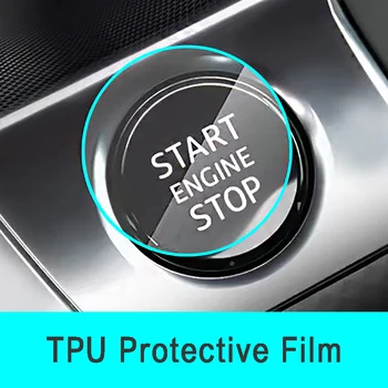 Car Start Stop Button стикер за защитно фолио за Toyota CHR C-HR Prado 2017 Prius 2 бутона