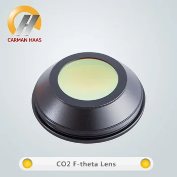 Carmanhaas Co2 лазер F-Theta сканиращ обектив ZnSe скенери поле 250 * 250mm Dia. 48mm за лазерно маркиране