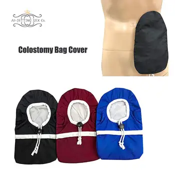 Colostomy чанта покритие водоустойчив лайнер предотвратяване на мръсен регулиране на размера универсална стомия торбичка капак външен защитен ръкав на стомия