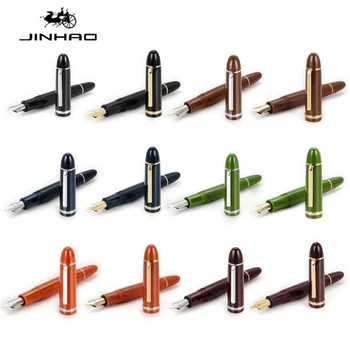 Fountain Pen Fine Metal Nib X159 Series Pen for Business Office Writing Silver Clip Високо качество-