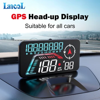 G12 HUD кола главата нагоре дисплей предното стъкло скоростомер проектор GPS система скенер кола електронни предупреждения за безопасност