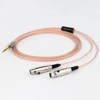 HiFi аудио ъпгрейд кабел 7N OCC мед HIFI кабел 3.5mm слушалки слушалки ъпгрейд кабел за Audeze LCD-3 LCD3 LCD-2 LCD2 LCD-4