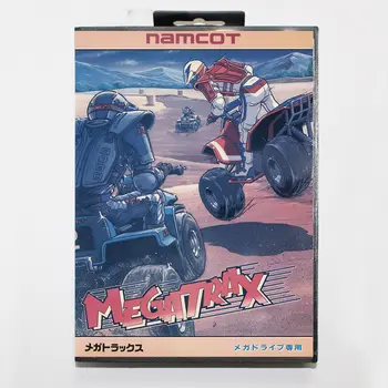 Hot Продажба Мега Trax игра карта с дребно кутия 16bit MD количка за Sega Мега диск / Genesis система