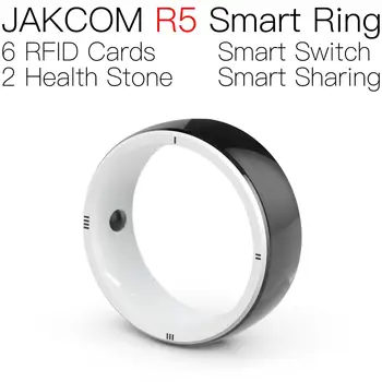 JAKCOM R5 Smart Ring по-добре от rfid ic чип eas nfc карта метал gravur стикер за сигурност бипкане умни етикетчета 100 s50 меган