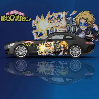 Kaminari Denki аниме Car Decal защитно фолио винил страна графична обвивка аксесоари Боядисване по поръчка Моят герой Академия Стикер за кола
