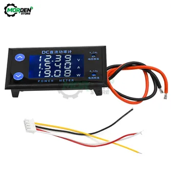 LCD 4-цифрен високопрецизен ток на напрежение Цифров DC 0-200V 10A волтметър амперметър Волт тестери Dropship