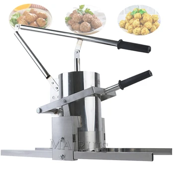 Meatball Формиране машината за правене Малка ръчна преса Машина за кюфтета за месо Направете машина за топки от свински зеленчуци