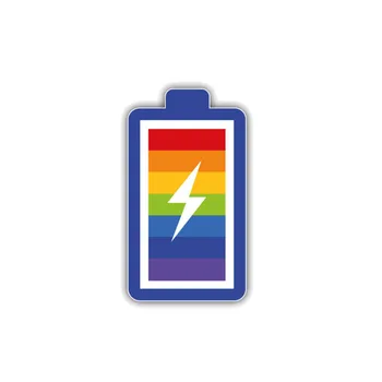 N341# Стикер за кола LGTB Gay Pride Rainbow батерия водоустойчив винил Decal аксесоари за кола Pegatinas Para Coche DIY Car Styling