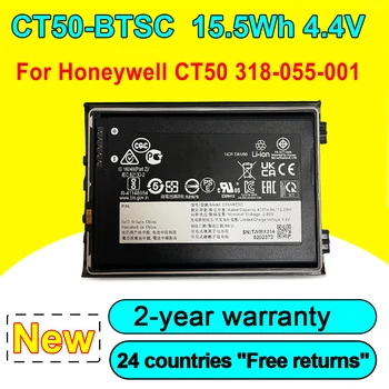 NEW CT50-BTSC висококачествена батерия за Honeywell CT50 318-055-001Мобилни колекторни батерии за данни 15.5Wh 4020mAh 2 години гаранция