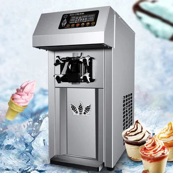 PBOBP Търговски мек сладолед машина Фабрика Outlet Ice Cream Makers Desktop Машина за производство на сладолед с една глава