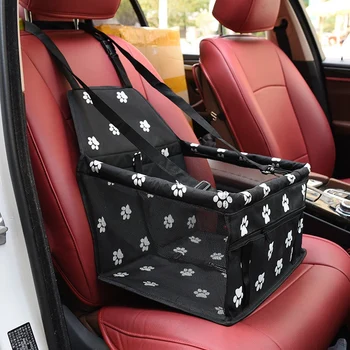 Pet Car Booster Seat Travel Carrier Cage Дишаща сгъваема мека миеща се пътни чанти за кучета котки или други малки домашни любимци