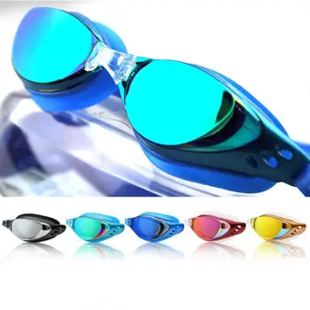 Portable Унисекс водоустойчив ултралек галванично плуване очила плуване очила регулируеми възрастни деца бански очила