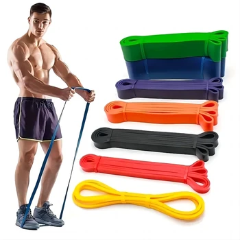 Pull Up Resistance Bands Assist Упражнение Тренировка Band за фитнес Powerlifting Stretch Mobility Assistance Band at Home Training