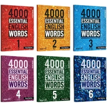SAT Основни думи Английски речник книга, нови 6 книги / комплект 4000 основни английски думи ниво 1-6 IELTS