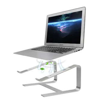 SeenDa алуминиева стойка за лаптоп Ергономичен метален държач за лаптоп за Mac книга Air Pro базова скоба за лаптоп 10''-17''