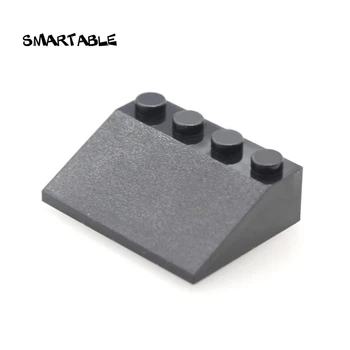 Smartable Slope 25° 4x3 градивни блокове MOC части играчки за деца Creative Big House Съвместим Основни марки Сити 3297 20pcs/lot