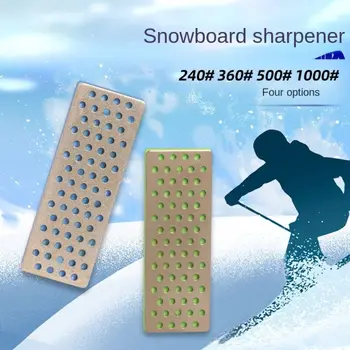 Smooth Whetstone Block 240 360 500 1000 Sharp Snowboard Sharpener Professional Precision Skiing Sharpeners Grit Ski Edges