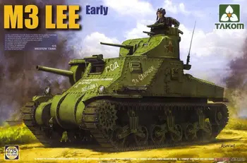 Takom 2085 1/35 US Medium Tank M3 Lee Early Model Kit