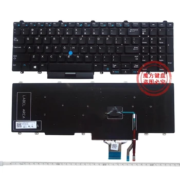 US лаптоп клавиатура за Dell Latitude E5550 E5570 M3510 M7510 M7720 M7520 15 3510 7510 подсветка