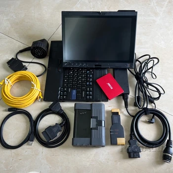 Автоскенер за BMW ICOM A2 B C със софтуер V2024.01 SSD HDD в X200t Пълен комплект диагностичен инструмент, готов за работа