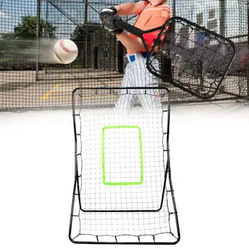 Бейзбол Rebounder Net Софтбол Pitching Net Pitch Back Бейзбол Rebound Net Бейзбол Тренировъчно оборудване за деца Възрастни