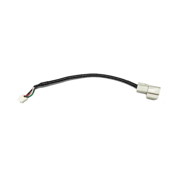 Бърза инсталация 12Pin конектор чейнджър порт AUX адаптер подходящ за Fait Auto AUX кабел издръжлив и практичен