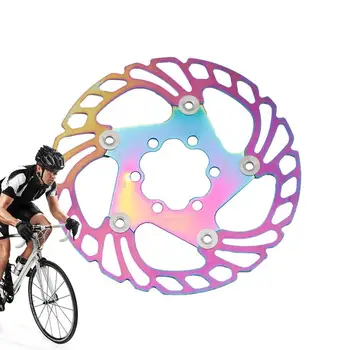 Велосипедни дискови спирачни ротори Цветни спирачки за дискови велосипеди Спирачки за дискови велосипеди Твърда дискова спирачка Колоездене аксесоар за планина