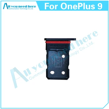 Високо качество за Oneplus 9 1 + 9 SIM карта тава слот притежателя адаптер гнездо ремонт части SIM тава притежателя замяна