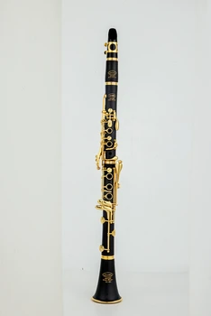 Висококачествен кларинет B тон бакелит дърво златни ключове професионален музикален инструмент с калъф безплатна доставка