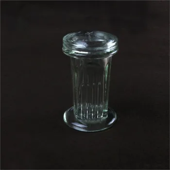  Висококачествен лабораторен стъклен коплинен буркан за оцветяване с капак за стъклен обект слайд, 5-слайдове тип, лабораторни консумативи