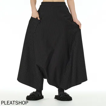 Дамски персонализирани хип-хоп панталони за чатала Широки панталони с крака Свободни и тънки големи размери Оригинални ежедневни нови стилове есен и зима