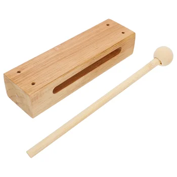 Дървен блок Перкусионен инструмент Ритъм Дървени бъркалки Музикални ръчни инструменти Lummi Claves пръчки Cymbal музикален инструмент