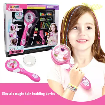 Електрически автоматичен плитка за коса DIY плетене прическа инструмент Twist плитка машина коса плитка тъкат играчки за момиче дете подарък