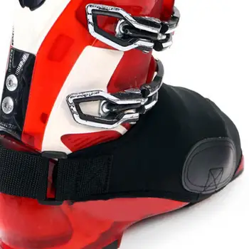  Защитни капаци за снегоходки Ултралеки капаци за ски обувки с регулируема лента за закрепване Трайна защита на обувките със снегоходки за открито