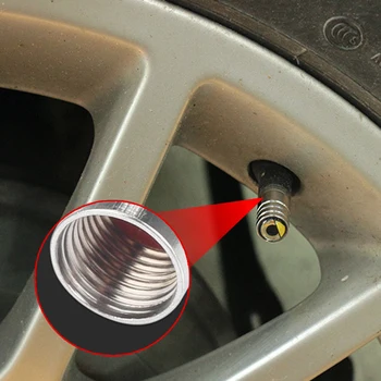 Капачка на клапана на автомобилната гума Защитен капак против изтичане за Mercedes Smart 450 451 453 Fortwo ForFour Аксесоари за автомобили Екстериорен стайлинг