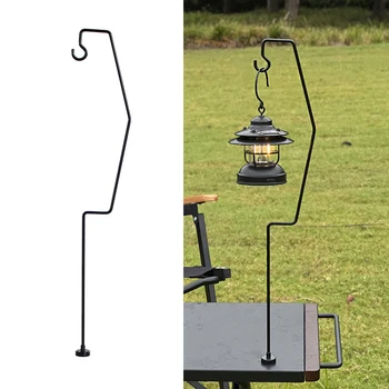 Магнитна лампа титуляр закачалка за къмпинг IGT таблица светлина багажник полюс осветление стойка черно желязо макара дръжка