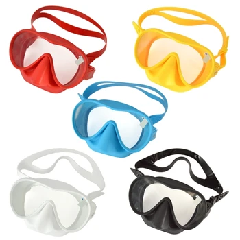 Маска за гмуркане Силиконови очила за гмуркане с шнорхел против мъгла Подводна маска