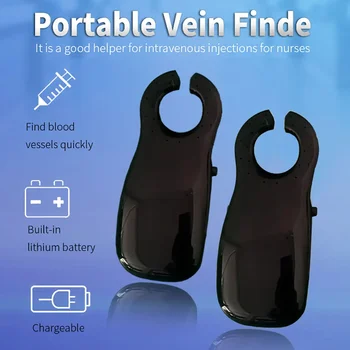 Медицински инфрачервен локатор на вени машина Медицинска сестра инжектиране помощник Handheld Vein Viewer Преносим инфрачервен Vein Finder устройство