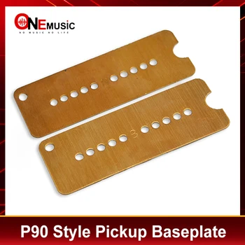 Месингова електрическа китара P90 Pickup Baseplate Brass LP Pickup Baseplate 81x30mm Части за пикап
